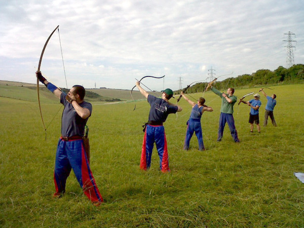 archery-target-field-flight